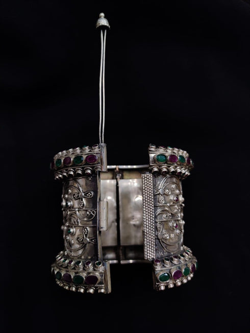 Statement Silver Long Kada (Size 2.2)