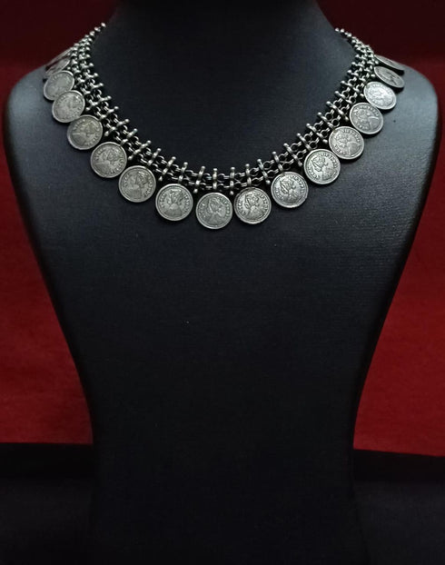 925 Silver Coin Necklace