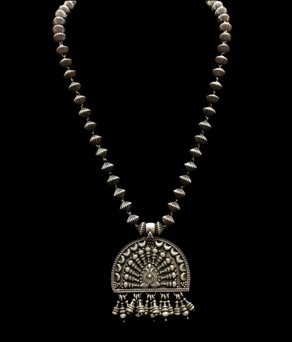 925 silver bead necklace