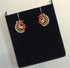 925 silver Kundan studs, peacock earrings