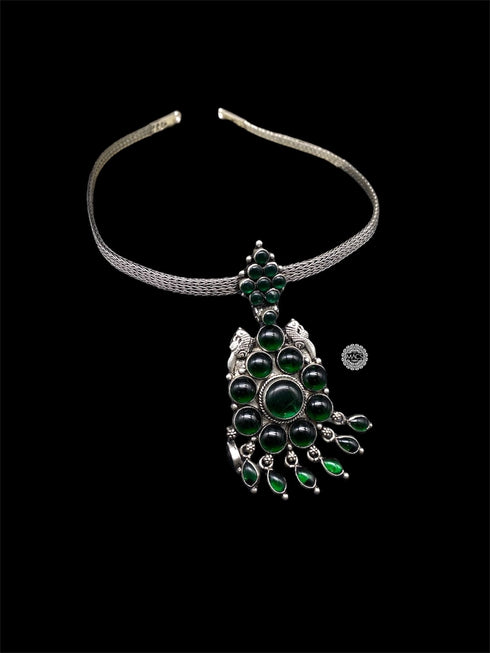 Green Kemp Choker Necklace (pre order)
