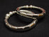 925 Silver Flexible Bangle kada (Pair,Size 2.8)