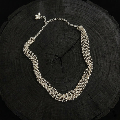 Delicate Pearl Bunch Necklace
