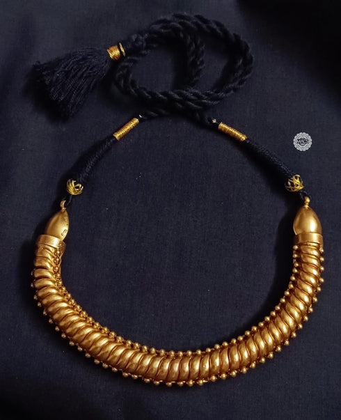 Gold Sutlada Necklace-Set