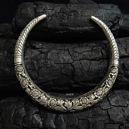925 Reversible Silver Hasli Necklace
