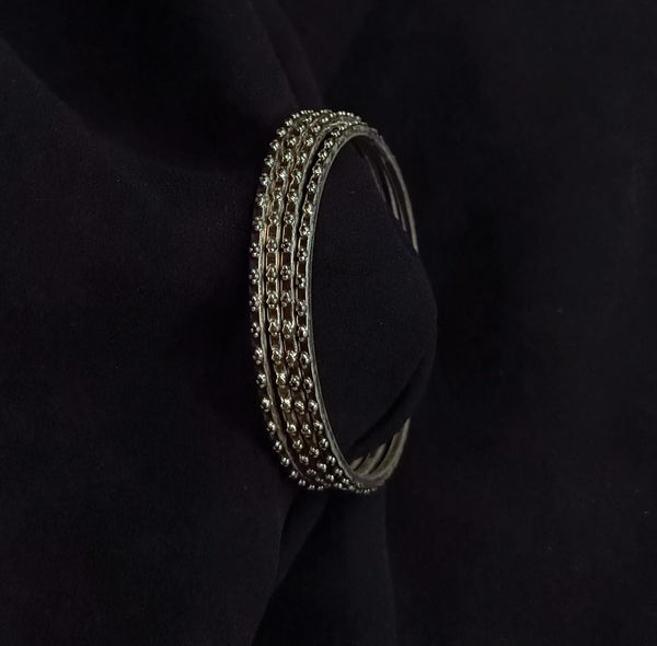 Silver Bangles Set (2.4)