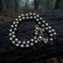 Silver big beads anklet (pair)