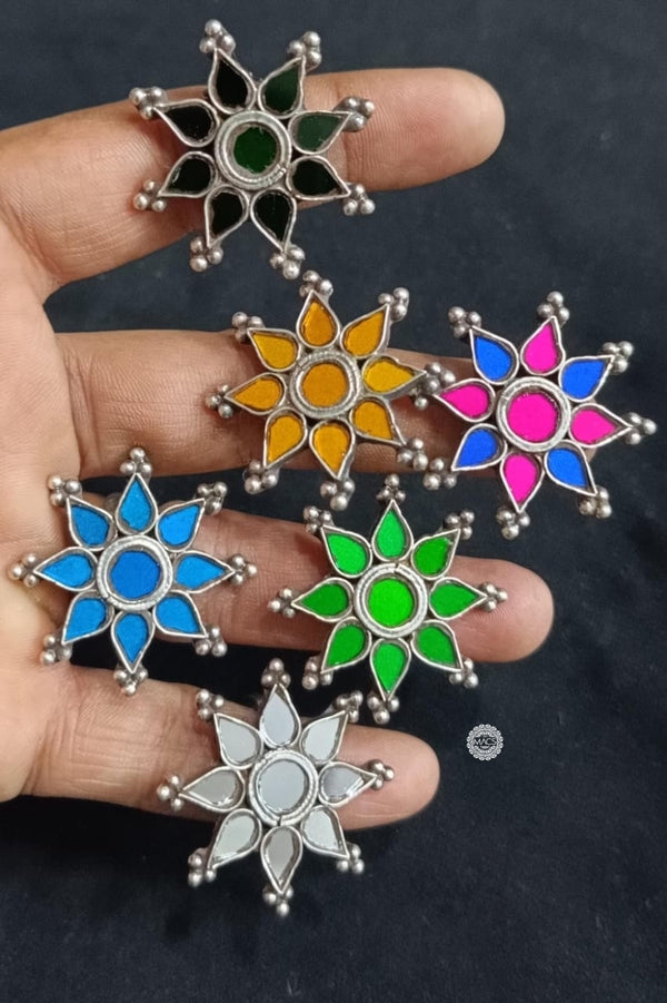 925 Silver Glass Rings