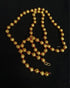 Goldplated Wax Long Necklace (32 inches)