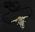 925 Silver Kundan Peacock Choker