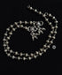 Silver beads anklet (pair)