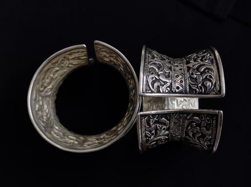 Chitai Adjustable Silver Cuff