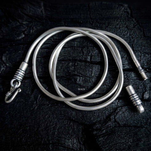 Openable 925 Silver Snake Chain