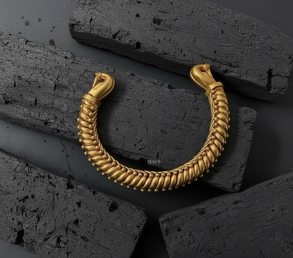 925 Gold plated Peacock Sutlada Necklace