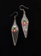 Silver Kundan Bird Earrings
