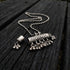 925 Silver taveez necklace