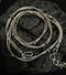 Silver Double line Kamarband (Waist chain)
