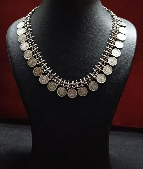 925 Silver Coin Necklace