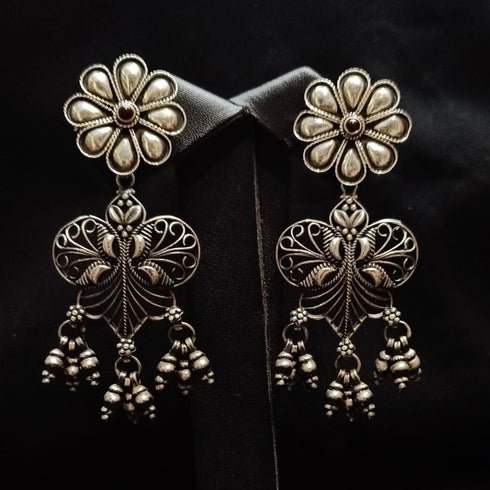 Floral Work Earrings