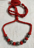 Chitai Bead Thread Necklace