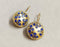 Gold plated Painting Earrings