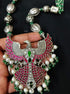 925 Kundan Eagle Pendant Necklace