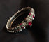 Pink Stone Encrusted Bangle (Size 2.6)