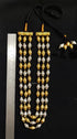 3 line Dual tone Dholki (Big beads)