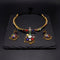 925 Gold Navratna Attigai Set (pre order)