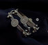 925 pure silver coin bangle kada with Ghungaroo
