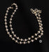Silver beads anklet (pair)