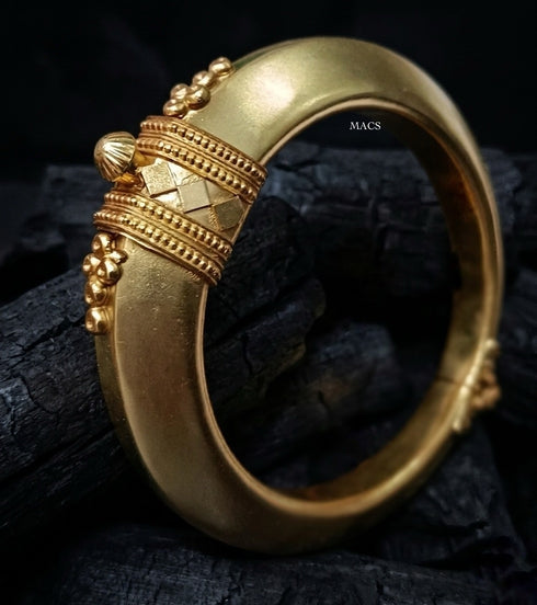 Pre-Order 925 Gold plated Silver kada (Single Kada)