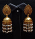 Goldplated Kemp Pearl Jhumka