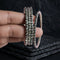 925 Silver 4 Bangle Set (2.6)
