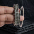 925 Silver 4 Bangle Set (2.6)