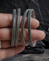 925 Silver 4 Bangle Set (2.6)