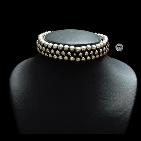 Pure Silver Thushi Choker