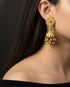 Vintage Gold plated Silver Jhumka