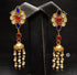 Multi Kundan Pearl Jhumka