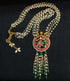 925 Peacock Kundan Pearl Necklace