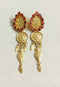 Long gold plated Earrings