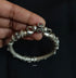 925 Silver Stone Bangle (Size 2.8)