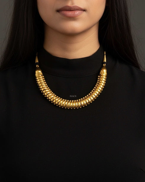 Gold Sutlada Necklace-Set