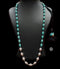 Dholki Turquoise Beads Necklace
