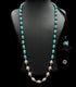 Dholki Turquoise Beads Necklace