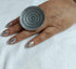 Large Handcrafted Sterling Silver Ring