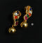 925 Navratna Peacock Kundan Earrings