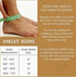 Anklet size guide- how to measure anklet size