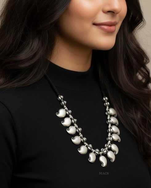 Vintage Silver Mango Necklace