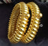 925 silver traditional indian Gold Sutlada kada bangle